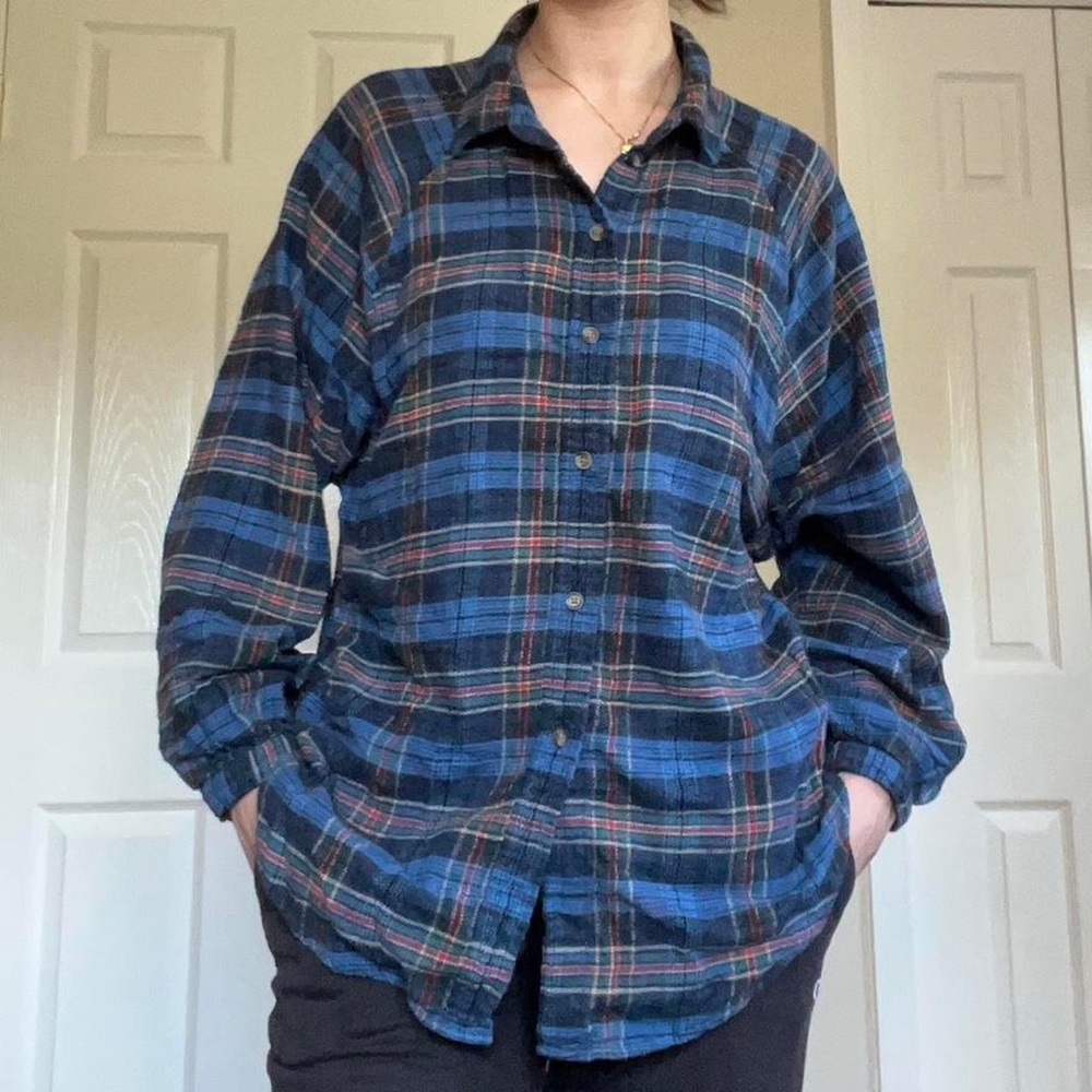 American eagle plaid shirt